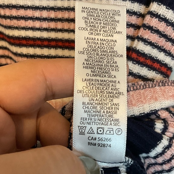 Splendid Striped Bell Sleeve Top - Picture 9 of 11